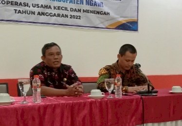 Dinas Koperasi dan UKM Ngawi melakukan sosialisasi ijin usaha simpan pinjam 