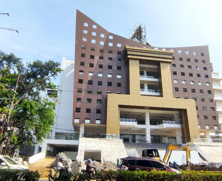 Gedung Malang Creative Center (MCC) Kota Malang dalam proses pengerjaan/RMOLJatim