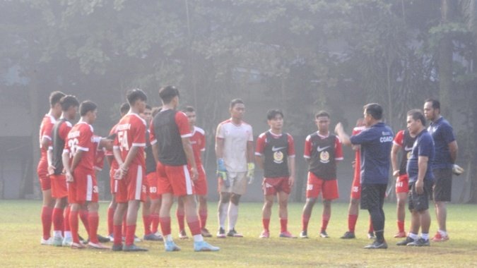 Latihan perdana Timnas U-17