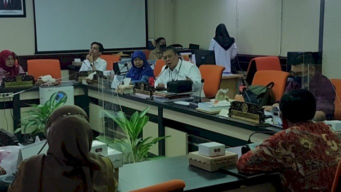 Hearing Komisi B DPRD Surabaya dengan PD Pasar Surya serta Bagian Perekonomian/RMOLJatim