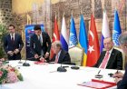 Rusia dan Ukraina Tandatangani Kesepakatan Ekspor Gandum