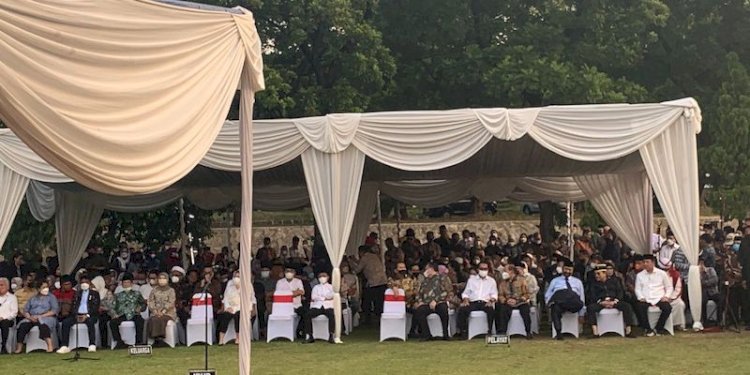 Pemakaman Mantan Sekjen PDIP Tjahjo Kumolo tanpa kehadiran Ketua Umumnya Megawati Soekarnoputri/RMOL