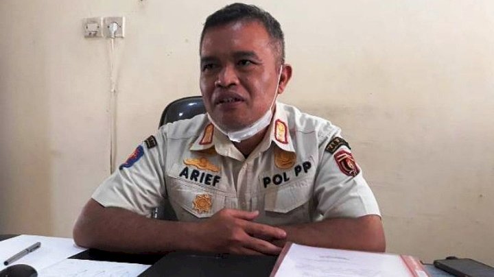 Arif Setyono Kabid Penegakan Perda Satpol PP Ngawi.