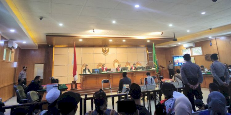 Sidang kasus Habib Bahar Bin Smit di PN Bandung/RMOLJabar