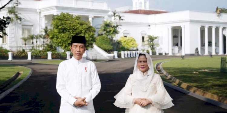 Presiden Joko Widodo dan Iriana Jokowi/Net