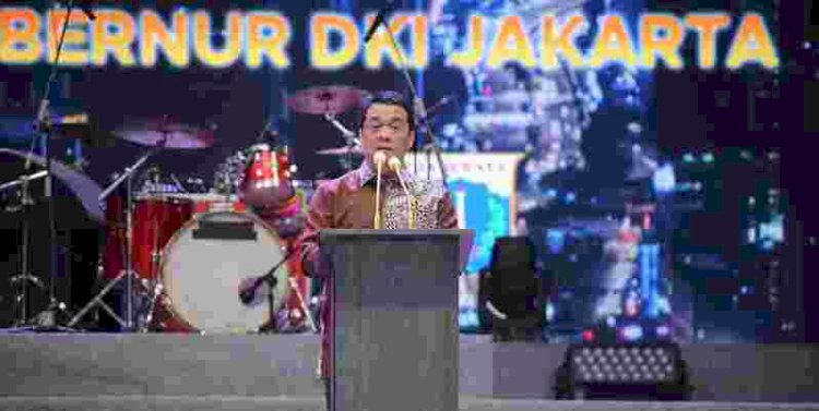 Wakil Gubernur DKI Jakarta, Ahmad Riza Patria hadir mewakili Gubernur DKI Jakarta dalam acara Closing Ceremony JFK Tahun 2022, di Arena JIExpo Kemayoran, Jakarta Pusat, Minggu malam (17/7)/RMOLJakarta