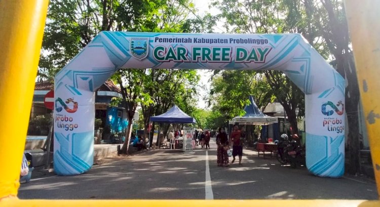 Suasana CFD di Kabupaten Probolinggo. /RMOL Jatim