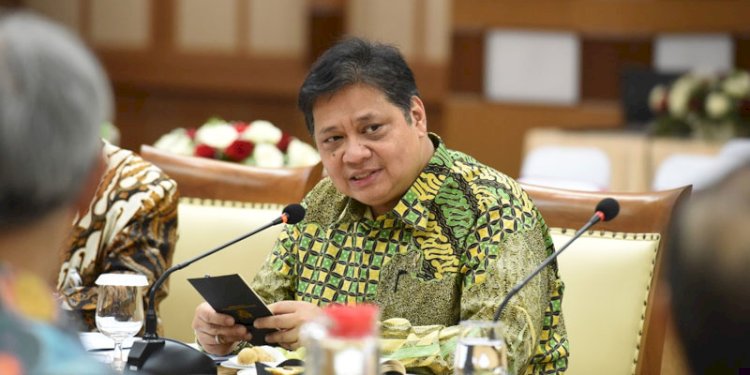 Ketua Komite Penanganan Covid-19 dan Pemulihan Ekonomi Nasional (KPCPEN) Airlangga Hartarto/Net