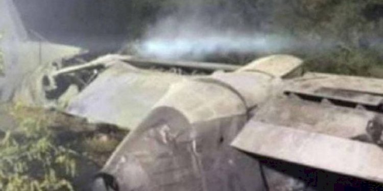 Pesawat latih tempur T-50i Golden Eagle milik TNI AU yang jatuh/Ist