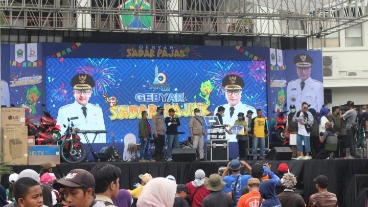 Kegiatan Gebyar Sadar Pajak 2022 oleh Bapeda Malang 