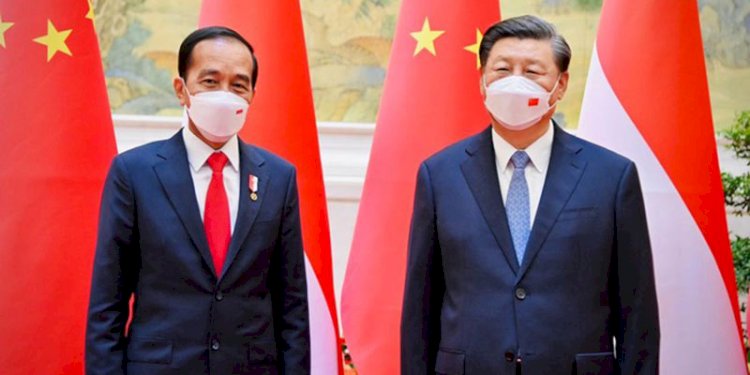 Presiden Joko Widodo saat bertemu Presiden Xi Jinping di Beijing/Ist