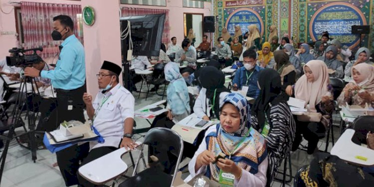 Suasana Training of Trainer (TOT) yang diikuti 120 guru di Sumsel/RMOLSumsel