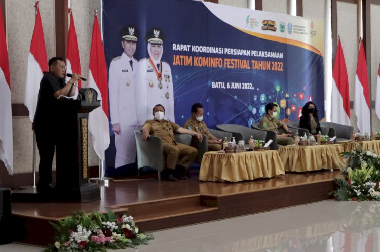 Kepala Diskominfo Provinsi Jawa Timur, Dr Hudiyono, M.Si/dok kominfo jatim