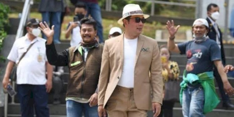 Ridwan Kamil saat mengunjungi kawasan SCBD yang kerap menjadi tempat Fashion Week/Repro