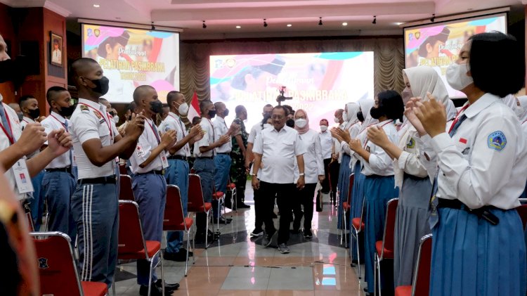 Armuji membuka pelatihan Paskibraka tahun 2022/ist