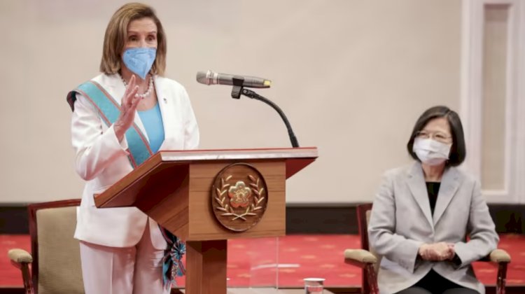 Nancy Pelosi bertemu Presiden Taiwan/Ist