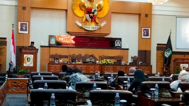 Rapat Paripurna agenda penyampaian pendapat Bupati atas 2 Raperda inisiatif DPRD/RMOLJatim