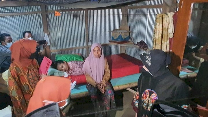 Mensos Risma meninjau rumah Tipatma/RMOLJatim