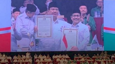 Prabowo Subianto dan Muhaimin Iskandar/ 