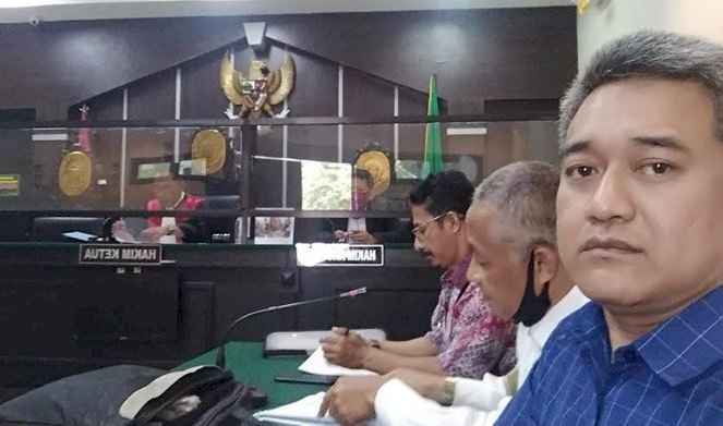 Sidang gugatan praperadilan terhadap Kapolres Jember di Pengadilan Negeri Jember, Senin (15/8)/Ist 