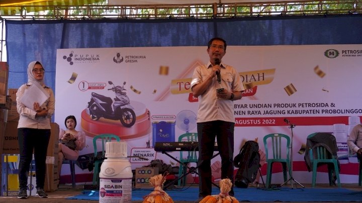 Suasana perayaan Panen Raya Jagung di Kabupaten Probolinggo. /Ist