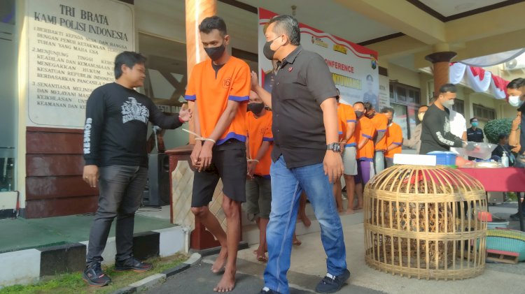 Kasus perjudian di Banyuwangi mulai dibongkar, 27 pelaku diamankan polisi/RMOLJatim