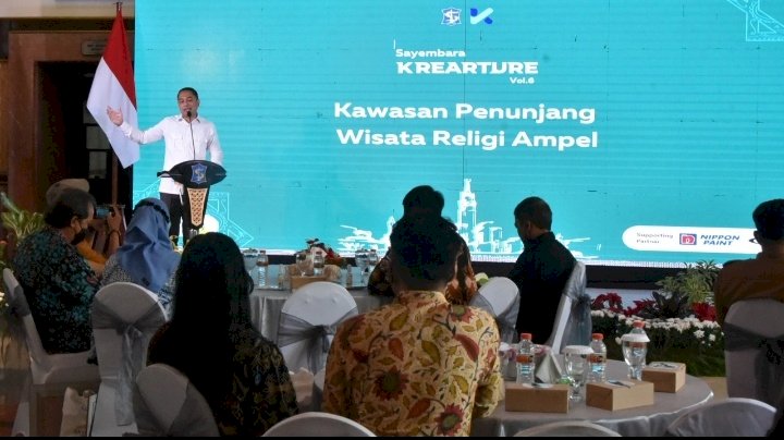 Wali Kota Eri membuka sayembara desain arsitektur kawasan penunjang wisata Ampel/RMOLJatim