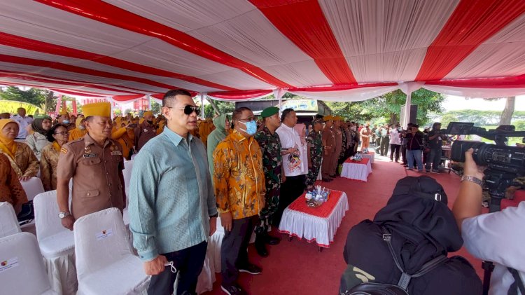 Keluarga Almarhum Mayor Jendral (Purn) Prof DR Moestopo saksikan sosiodrama/RMOLJatim