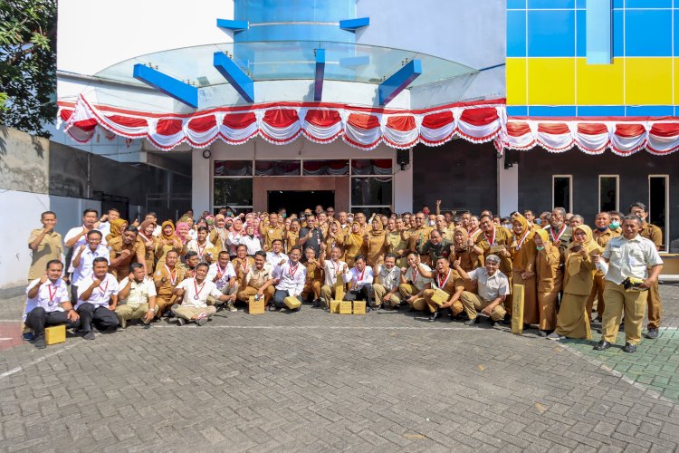 Apel pagi Diskominfo Provinsi Jawa Timur/Ist