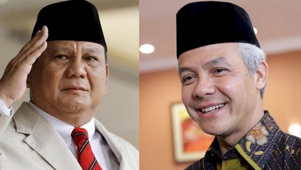 Prabowo dan Ganjar Pranowo 