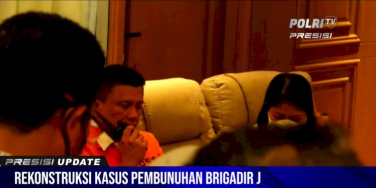 Rekonstruksi pembunuhan Brigadir J/Net