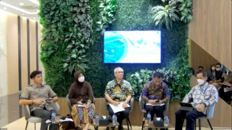 Konferensi Pers Kebijakan Satu Peta, di kantor Kementerian Koordinator Bidang Perekonomian, Jakarta pada 13 September 2022/Net