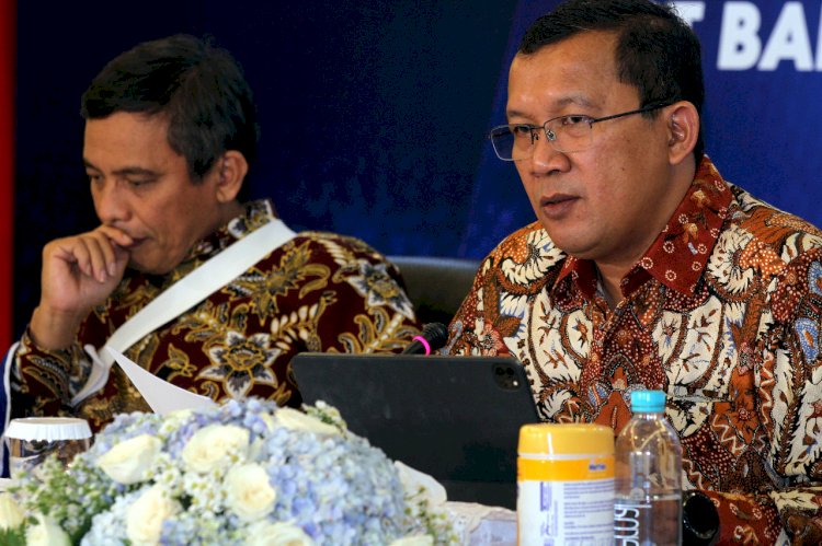 Direktur Utama Bank BTN, Haru Koesmahargyo (kanan)/Ist