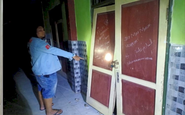 Lokasi sekolah yang hendak dibobol pelaku/ist 