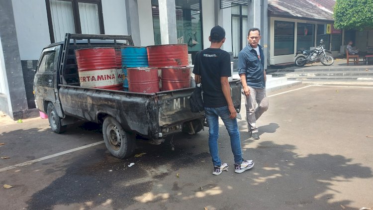 Barang bukti yang diamankan di Mapolres Tuban/RMOLJatim