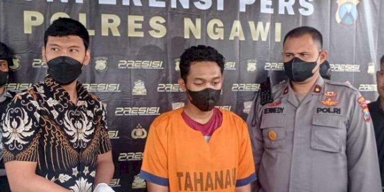 Fahri saat ditangkap Polisi/Net