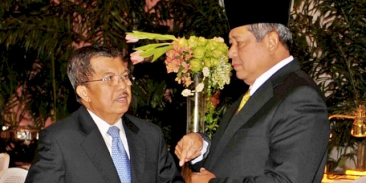 Jusuf Kalla dan Susilo Bambang Yudhoyono/Net