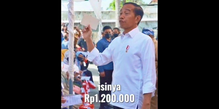 Presiden Joko Widodo dalam kunjungan di Sulawesi Tenggara/Net