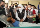 Sesalkan, Gubernur Khofifah Sampaikan Duka Cita Mendalam atas Jatuhnya Korban atas Tragedi Kanjuruhan
