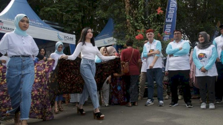 Para model Batik di Kabupaten Probolinggo, saat memperkenalkan Motif Batik/RMOLJatim