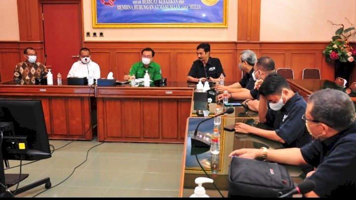 Pertemuan JMSI Jatim dengan Dirut RSUD Dr Soetomo 