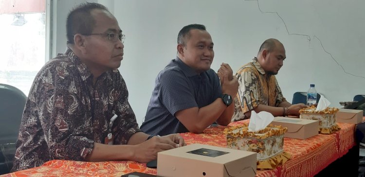 Jajaran Direksi PD Pasar Surya Surabaya/RMOLJatim