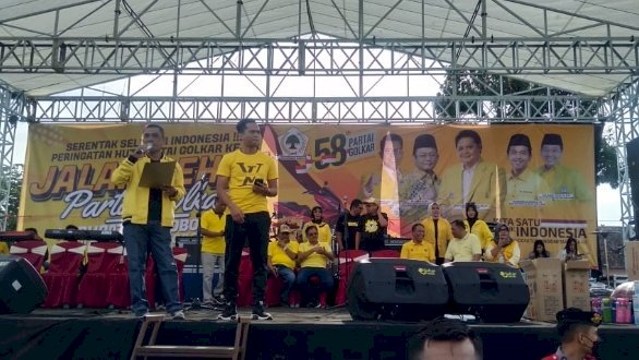 Peringatan HUT Golkar di Probolinggo 