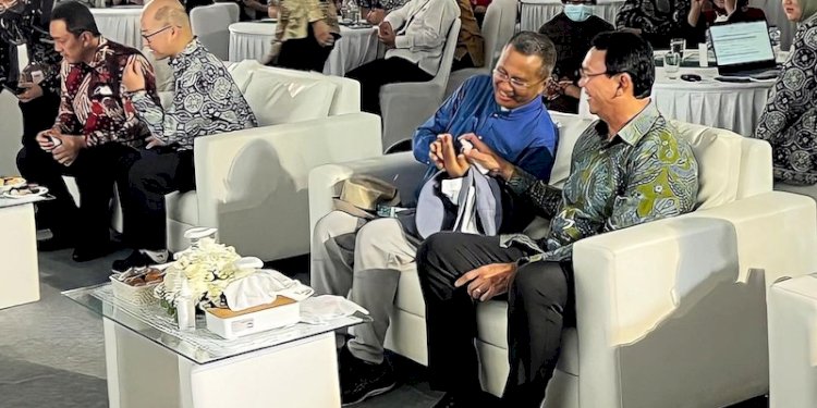 Dahlan Iskan dan Basuki Tjahaja Purnama di acara Greenhope/Ist