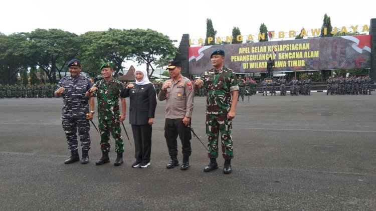 Gubernur Khofifah bersama Forkopimda Jatim/RMOLJatim