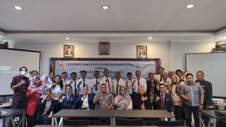 Penutupan PKPA FH UWP Angkatan Pertama Tahun 2022/Ist