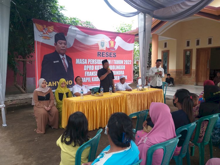 Cahyono dan Heri Poniman saat serap aspirasi warga di Kelurahan Triwung Kidul/RMOLJatim