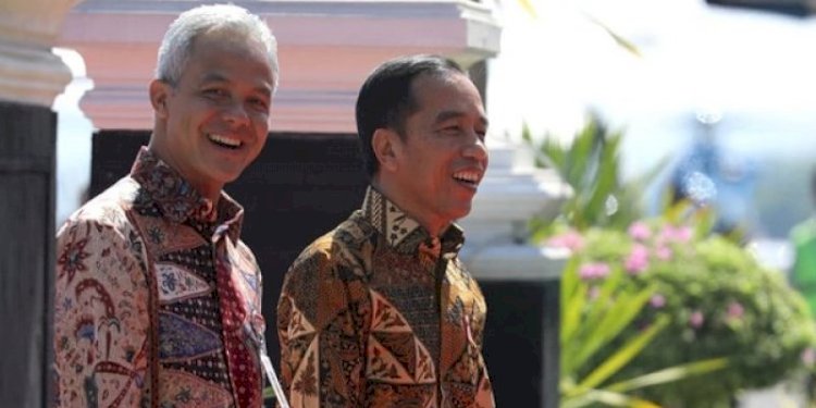 Joko Widodo dan Ganjar Pranowo/Net