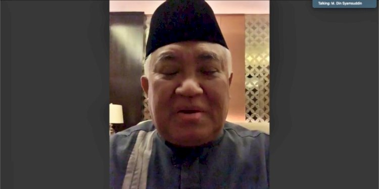 Ketua Umum Muhammadiyah 2005-2015, Prof Din Syamsuddin/Net
