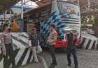 Ops Puri Agung 2022, Polresta Sidoarjo Optimalkan  Patroli Terminal Bus Purabaya